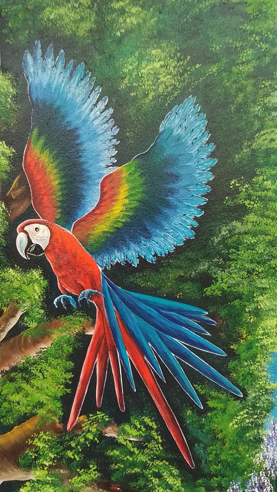 Angelita Leandra em seu ateliê